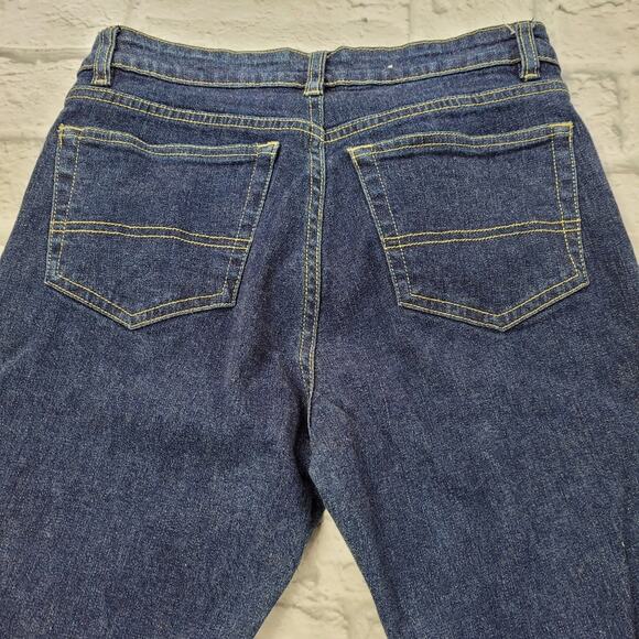 Vintage Y2K Tommy Jeans 1999 Dark Wash Jeans Juniors size 7 - Picture 9 of 16